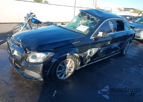 2016 Mercedes-Benz C 300 from USA, damaged, VIN 55SWF4JB1GU121999